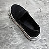 Чоловічі шкіряні лофери, туфлі чорні з натуральної шкіри на весну осінь чорного кольору для чоловіків, розмір 40 41 42 43 44 45, фото 8