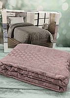 Простирадло махрове 200x220 Two Dolphins бавовняне м'яке щільне Туреччина "Azor"