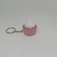 Брелок "Капкейк" стильний аксесуар для ваших ключів