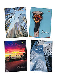 Зошит А4 Тверда обкл. 144 арк. в клітину (8422-580-А) Бріск