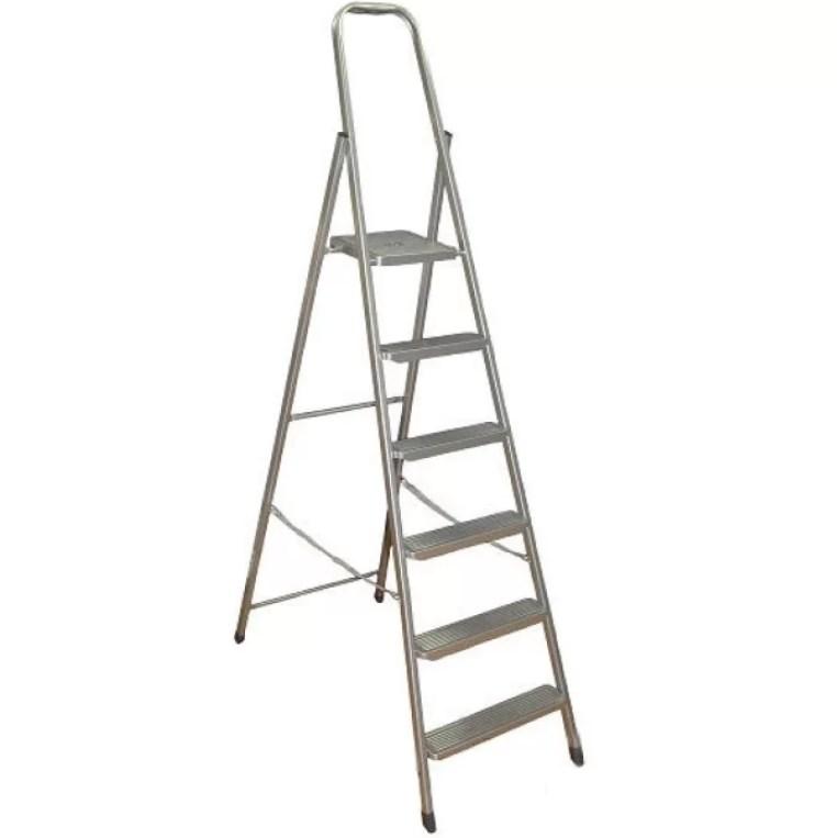 Металева драбина EuroGold Steel home 216 (6 щаблів)