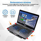 Охолоджуюча пiдставка для ноутбука Promate AirBase-1 Black, фото 5