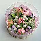 Найкращий подарунок жінкам — квіти з зефіру в подарунковому пакованні, фото 3