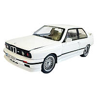 Машинка металева BMW M3 БМВ 1986 купе біла АвтоЕксперт 1:24 світло звук відкр двері баг капот 20,5*8*5,5 см (GT-99641), фото 5