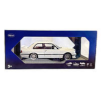 Машинка металева BMW M3 БМВ 1986 купе біла АвтоЕксперт 1:24 світло звук відкр двері баг капот 20,5*8*5,5 см (GT-99641), фото 7