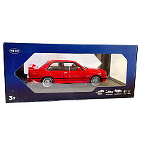 Машинка металева BMW M3 БМВ 1986 купе червона АвтоЕксперт 1:24 світло звук відкр двері баг капот 20,5*8*5,5 см (GT-99641), фото 5