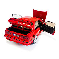 Машинка металева BMW M3 БМВ 1986 купе червона АвтоЕксперт 1:24 світло звук відкр двері баг капот 20,5*8*5,5 см (GT-99641), фото 7