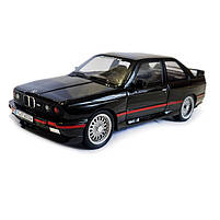 Машинка металева BMW M3 БМВ 1986 купе чорна АвтоЕксперт 1:24 світло звук відкр двері баг капот 20,5*8*5,5 см (GT-99641), фото 7