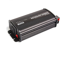 Інвертор напруги Carspa-600-122 (600Вт), 12/220V, approximated, 1Shuko, USB, клеми, Box Q15