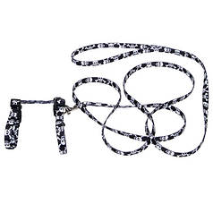 Шлея з повідцем для котів Coastal Cat Harness and Leash Combo чорна 0.9 х 28-46 cм