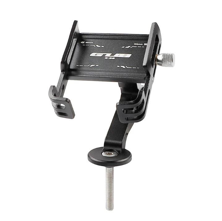 Тримач гаджета GUB G-95 алюмінієвий в кришку рульової з поворотним механізмом на 360° чорний, фото 1