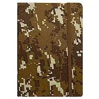 Блокн. А5 No А5-760 КАМУФЛЯЖ на гумці (14,5 см*21см/76 л/клітинка)