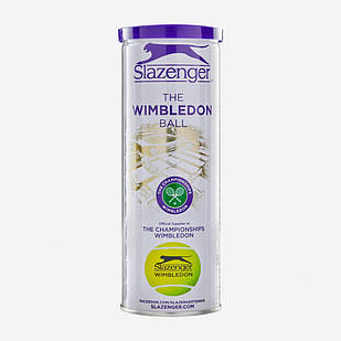 М'ячі тенісні Slazenger Wimbledon Ultra-Vis + Hydroguard 3B (3 шт.)