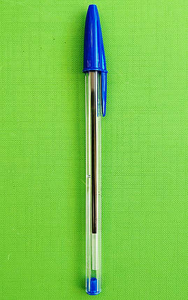 Канц 20 Ручка шариковая ”BIC” Cristal /8373609/ син.  (50/1000), фото 1