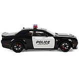 Машина металева поліція Авто Експерт метал 1:24 звук світло інерція відкр двері 20*8,5*6,5см (GT-98350), фото 3