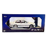 Машинка металева BMW M3 БМВ 1986 купе біла АвтоЕксперт 1:24 світло звук відкр двері баг капот 20,5*8*5,5 см (GT-99641), фото 7