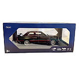 Машинка металева BMW M3 БМВ 1986 купе чорна АвтоЕксперт 1:24 світло звук відкр двері баг капот 20,5*8*5,5 см (GT-99641), фото 6