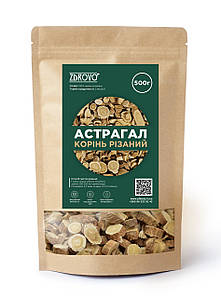 Астрагал корінь різаний сушений астрагал перетинчастий астрагал корінь різаний сушений 500 г ZDROVO