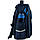 Рюкзак шкільний напівкаркасний GoPack Education Level Up GO25-165M-7 38x28x13 синій, фото 3
