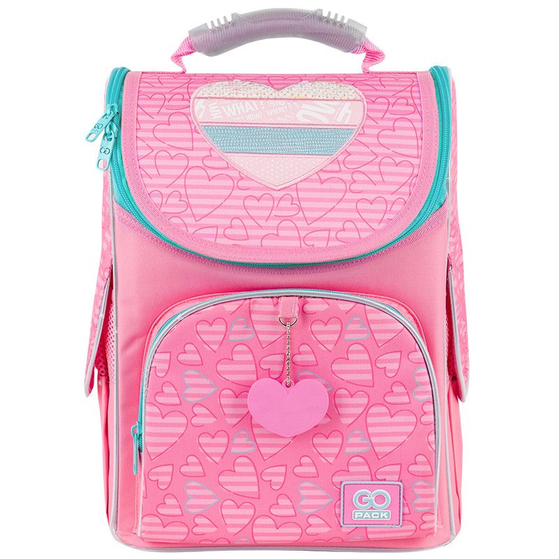 Рюкзак шкільний каркасний GoPack Education Pink Dreams GO25-5001S-1 34x26x13 рожевий
