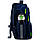 Рюкзак шкільний каркасний GoPack Education Goal GO25-597M-6 38x28x15 синій, фото 3