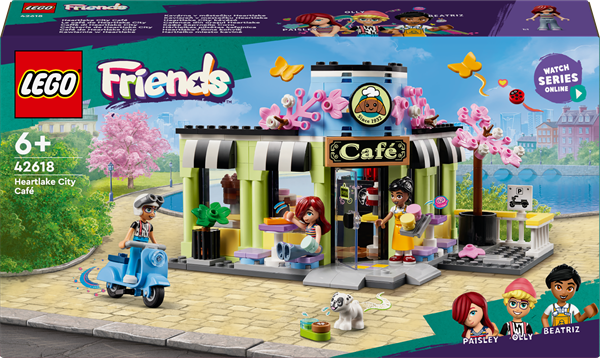 Конструктор LEGO Friends Кавова Хартлейк-Сіті 426 деталей (42618)
