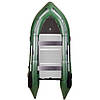 Надувний човен ПВХ Bark BN-310SAl; 3-місний Моторний Кільовий. Суцільне алюмінієве розбірне дно. Тримісний моторний надувний човен, фото 2