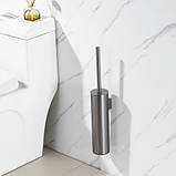 Настінний йоржик GAPPO G903-9 (прихований монтаж, gungrey), фото 6