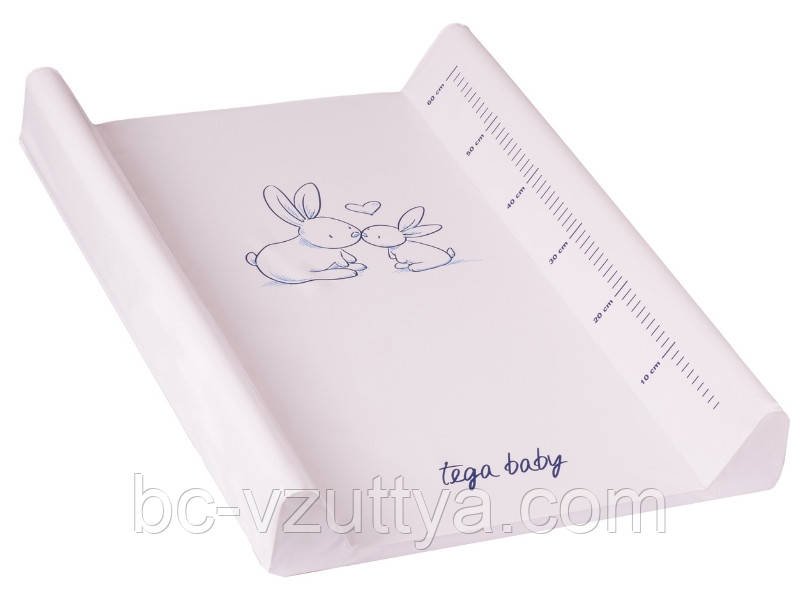 Килимок для пеленання Little Bunny 50x70 см pink
