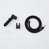 Гігієнічна лійка з регулюванням потоку Frap F022-16 (ABS пластик, чорна), фото 2