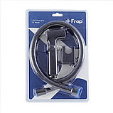 Гігієнічна лійка з регулюванням потоку Frap F022-16 (ABS пластик, чорна), фото 3