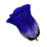 Штучний бутон троянди с прожилками, 10см, фото 7