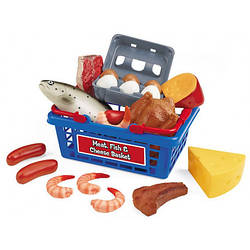 Білковий кошик (м'ясо, риба, сир). Серія Іграшкові продукти Lakeshore