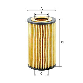 Фільтр масляний Molder Filter OFX 43D3 (WL7240, OX153D3Eco, HU7181K), фото 3