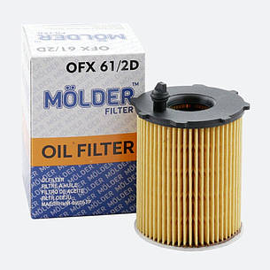 Фільтр масляний Molder Filter OFX 61/2D (WL7305, OX171/2DEco, HU7162X), фото 1
