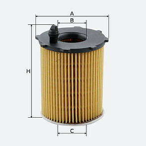 Фільтр масляний Molder Filter OFX 61/2D (WL7305, OX171/2DEco, HU7162X), фото 4
