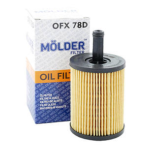 Фільтр масляний Molder Filter OFX 78D (WL7296, OX188DEco, HU7197X), фото 1