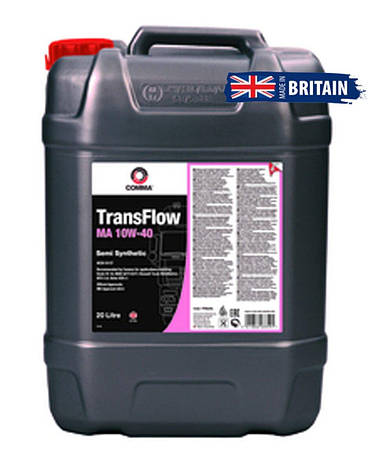 Моторне масло Comma TRANSFLOW MA 10W-40 20л, фото 3