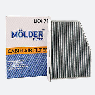 Фільтр салону Molder Filter LKX 71 (WP9147, LAK181, CUK2939), фото 1