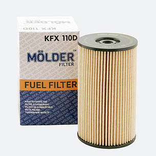 Фільтр паливний Molder Filter KFX 110D (WF8388, KX220DEco, PU825X), фото 1