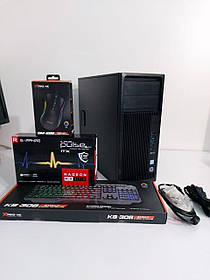 Б/в Робоча станція HP Z240 MT| Core i7-6700| 16 GB RAM| 56 GB SSD + 512 GB SSD| Radeon RX 570 4GB