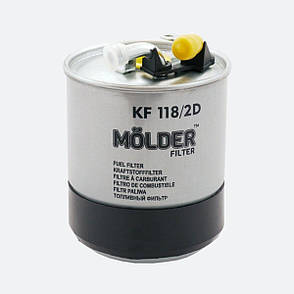 Фільтр паливний Molder Filter KF 118/2D (WF8353, KL228/2D, WK84223X), фото 3