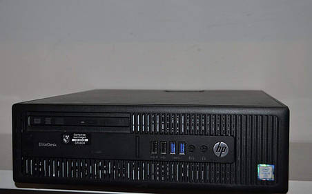 Б/в Комп'ютер Б-клас HP EliteDesk 800 G2 SFF| Core i5-6500| 8 GB RAM| 1000 GB SSD| HD 530, фото 1