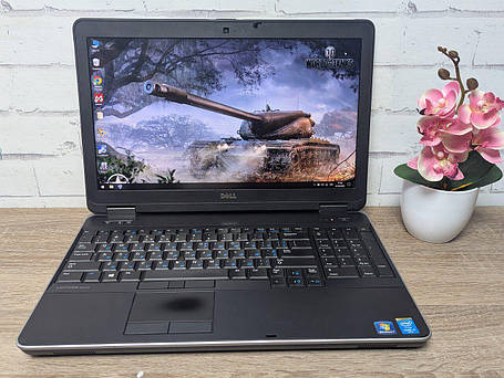 Б/в Ноутбук Dell Latitude E6540 15.6" 1920x1080| Core i5-4300M| 8 GB RAM| 128 GB SSD| HD 4600, фото 1