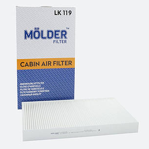 Фільтр салону Molder Filter LK 119 (WP9222, LA229, CU3540), фото 1