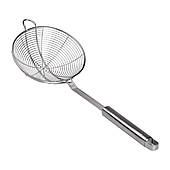 Шумівка з нержавіючої сталі з ручкою Ø 16 см для фритюру