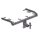 Фаркоп знімний під американський квадрат - Ford Galaxy 2000-2006, фото 4