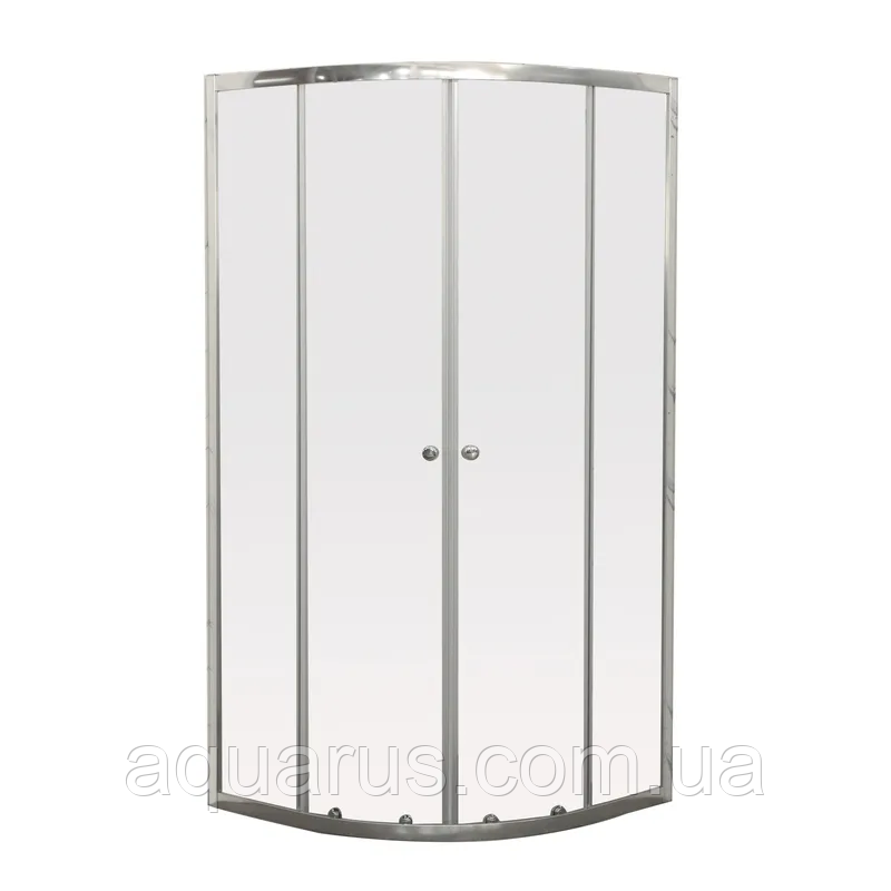 Душова кабіна без піддону Mixxus Premium DIVERSE SC01-90x90x195-TR Chrome прозоре скло 5мм (MI6859)