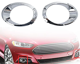 Обрамлення птф ліве Ford Fusion mk5 13-16 кільце DS7Z17E811AA, LQZS215L