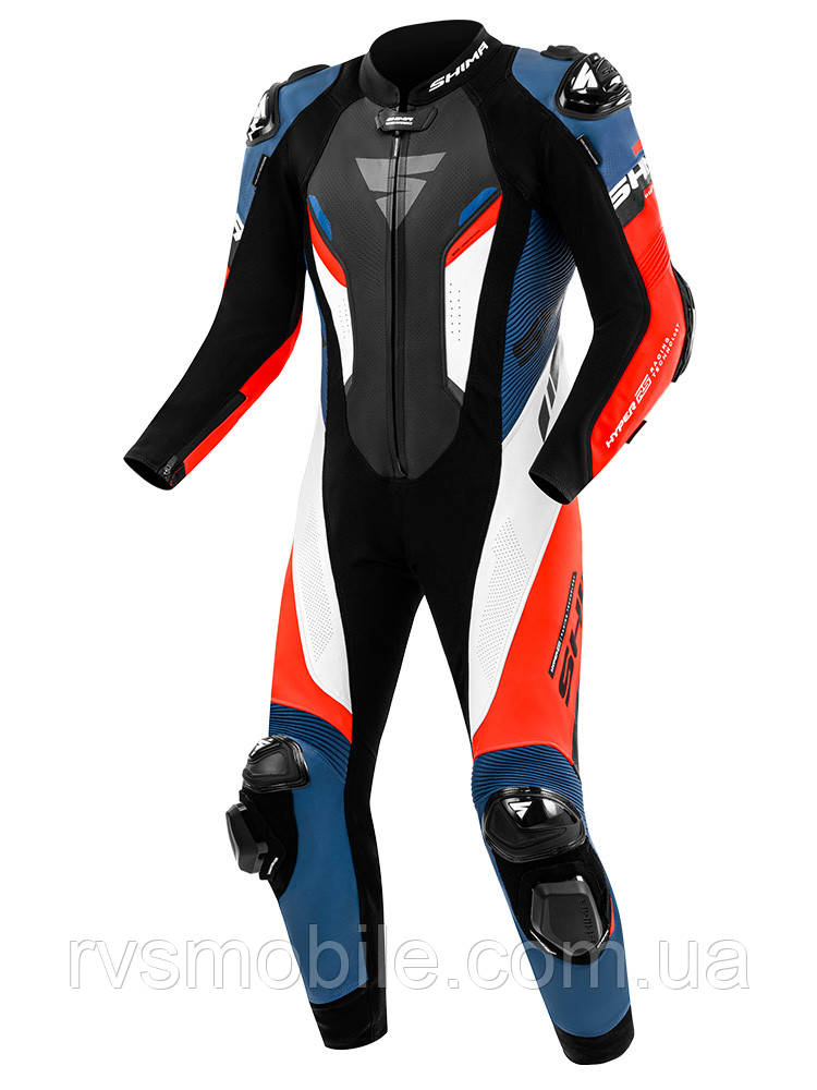 Мотокомбінезон Shima HYPER-RS Men White Blue XXL